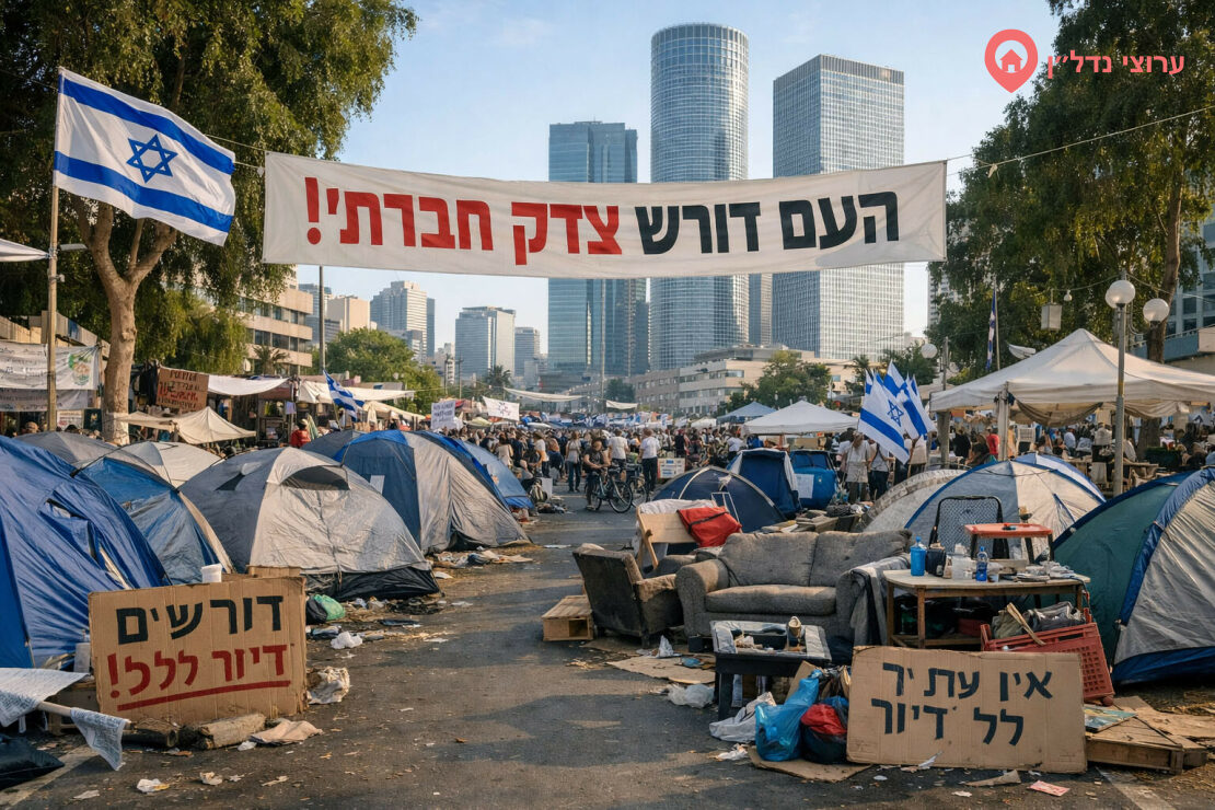Итоги палаточного протеста 2011 года: что изменилось на рынке жилья Израиля за 10 лет