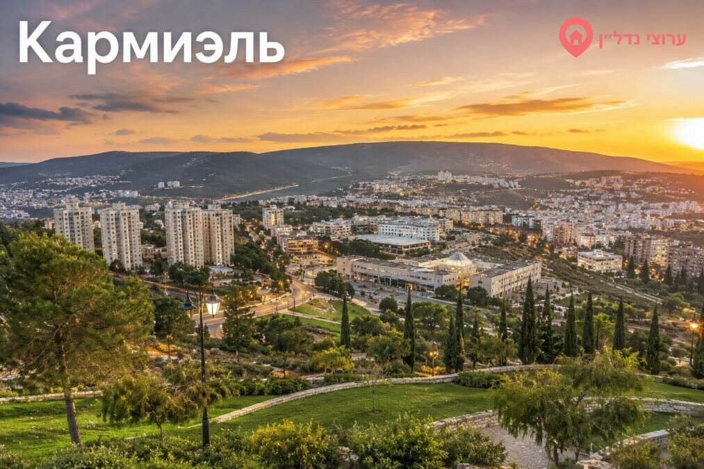 Кармиэль — современный Израиль в центре Галилеи