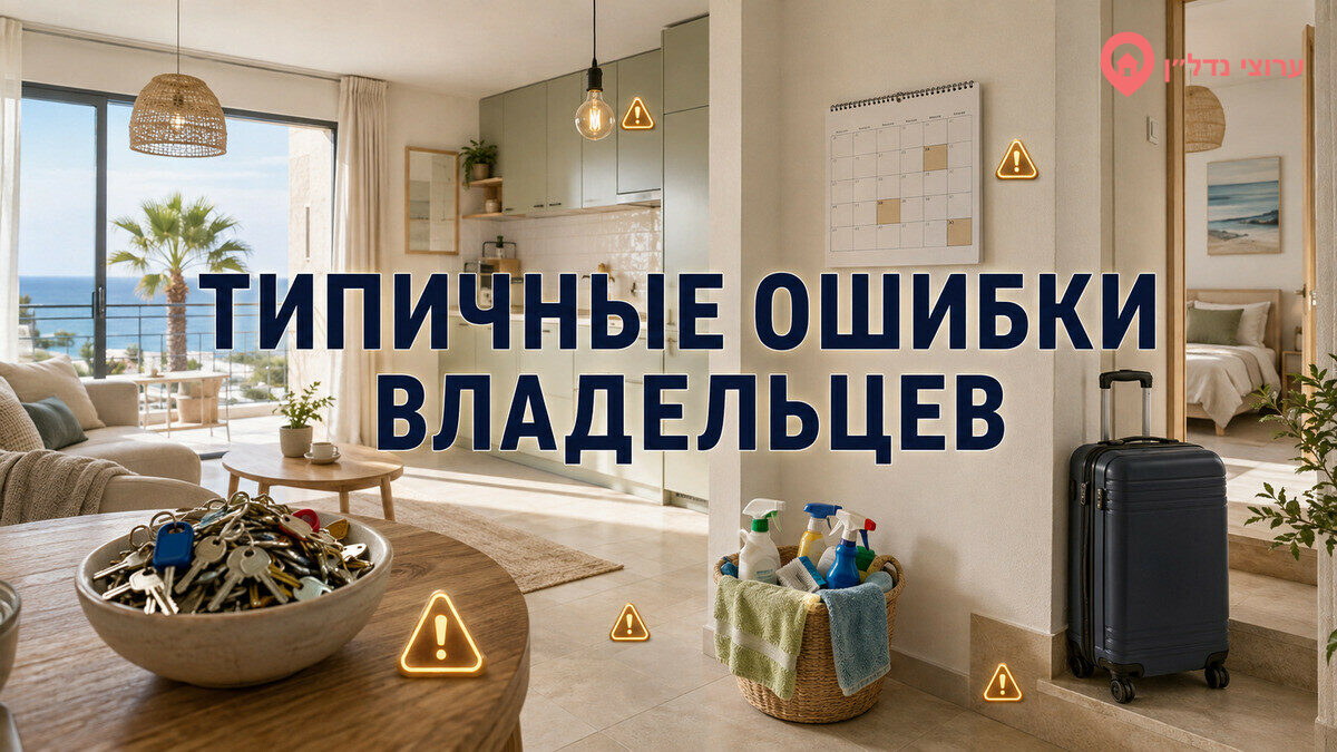 Типичные ошибки владельцев посуточных квартир