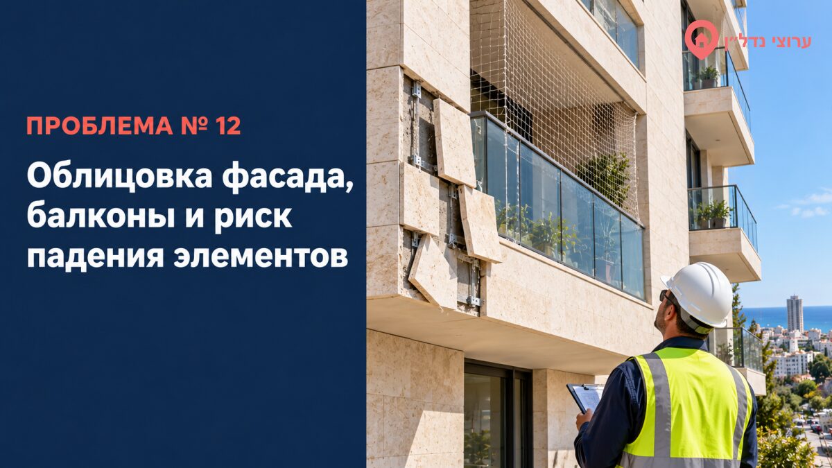 Облицовка фасада, балконы и риск падения элементов