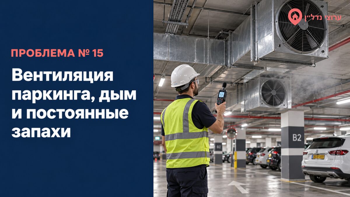 Вентиляция паркинга, дым и постоянные запахи