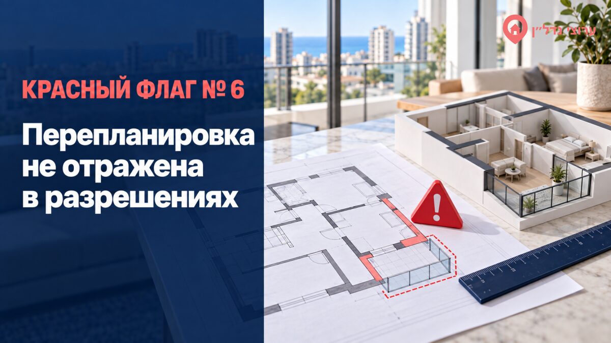 Перепланировка не отражена в разрешениях