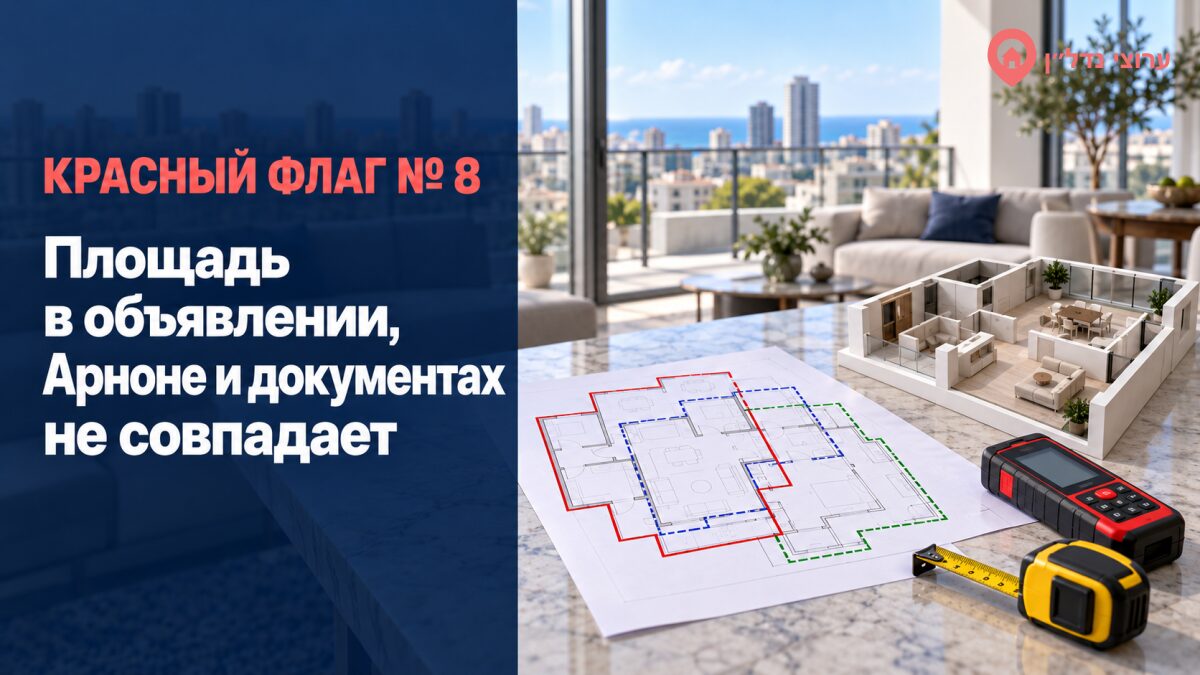 Площадь в объявлении, Арноне и документах не совпадает