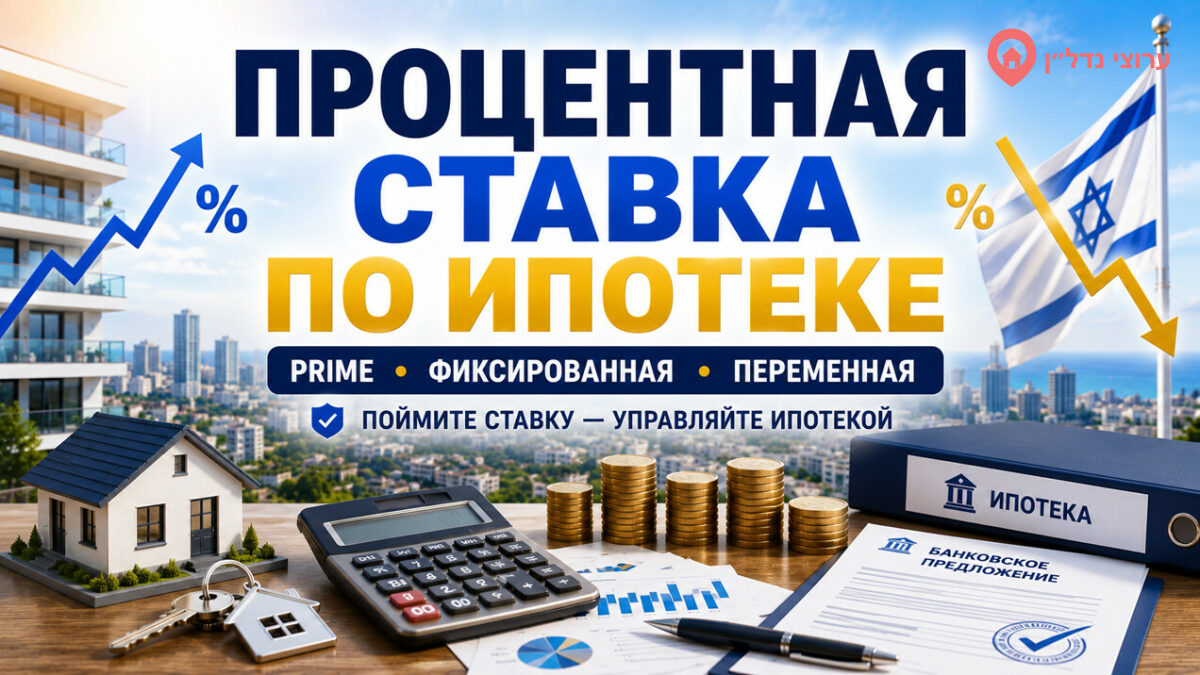 Процентная ставка по ипотеке в Израиле: как она формируется
