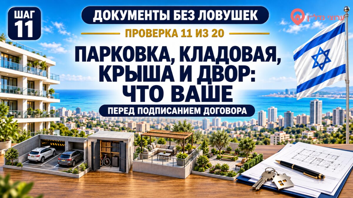 Парковка, кладовая, крыша и двор: что действительно ваше