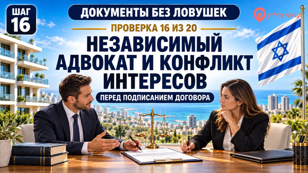 Независимый адвокат покупателя и конфликт интересов
