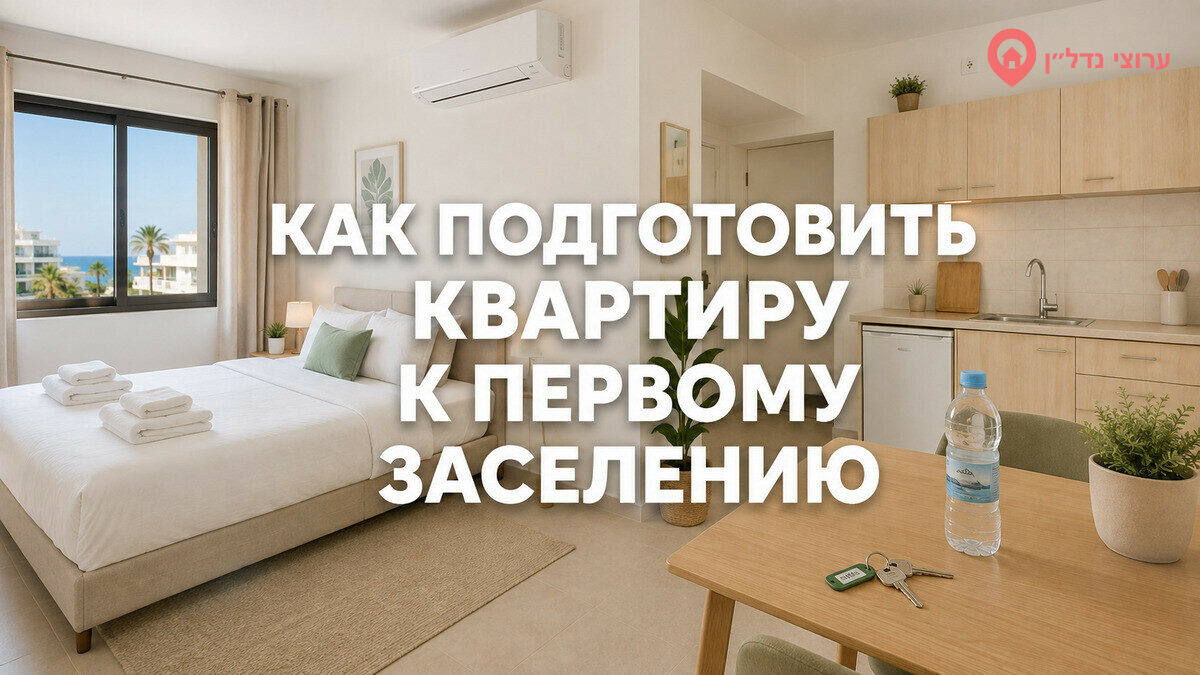 Как подготовить квартиру к первому заселению