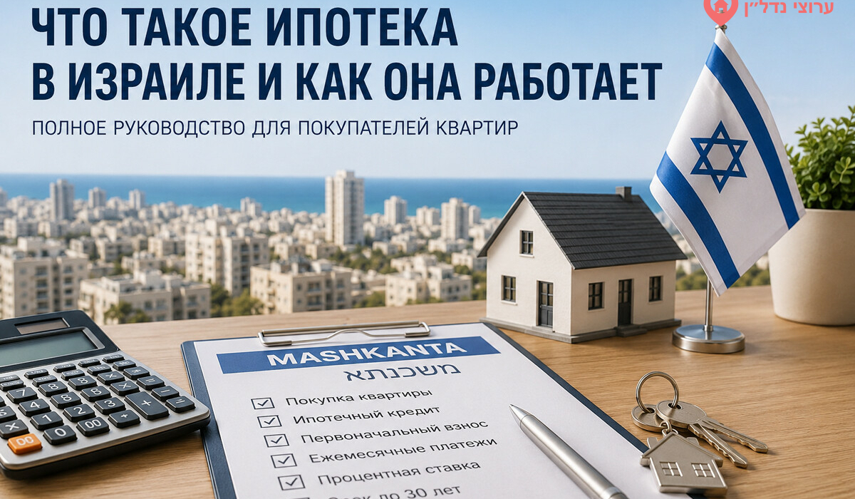 Что такое ипотека (машканта) в Израиле: полное руководство 2026