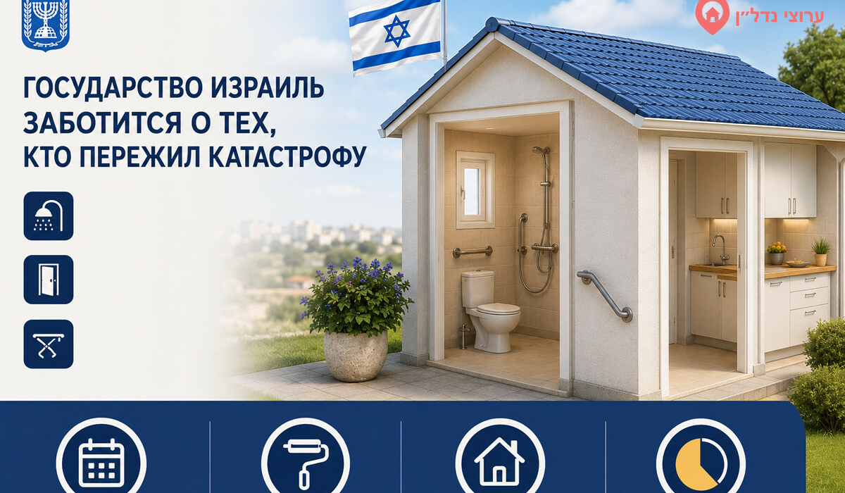 Ремонт квартир пенсионеров, переживших Катастрофу