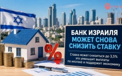 Банк Израиля может вновь снизить процентную ставку