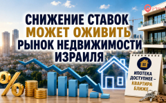 Рынок недвижимости Израиля ожидает снижения ставок
