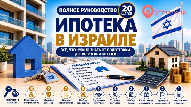 Ипотека в Израиле: полное пошаговое руководство
