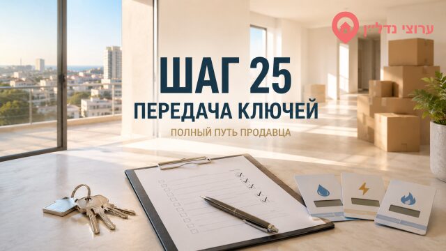 Шаг 25. Получите окончательный платёж и передайте ключи