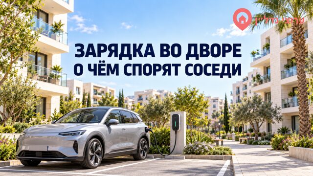 Зарядка для электромобиля во дворе: из-за чего спорят жильцы израильских домов