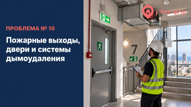 Пожарные выходы, двери и системы дымоудаления