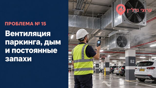 Вентиляция паркинга, дым и постоянные запахи