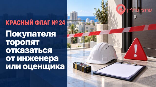Покупателя торопят отказаться от инженера или оценщика