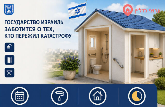 Ремонт квартир пенсионеров, переживших Катастрофу