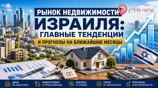 Рынок недвижимости Израиля: что происходит и чего ждать в ближайшие месяцы