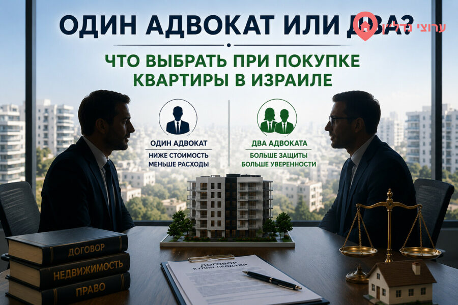 Один адвокат на двоих: стоит ли экономить при покупке квартиры в Израиле?