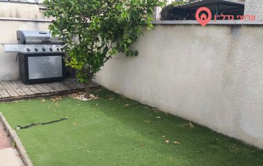 For rent, apartment with plot, Kiryat Yam
