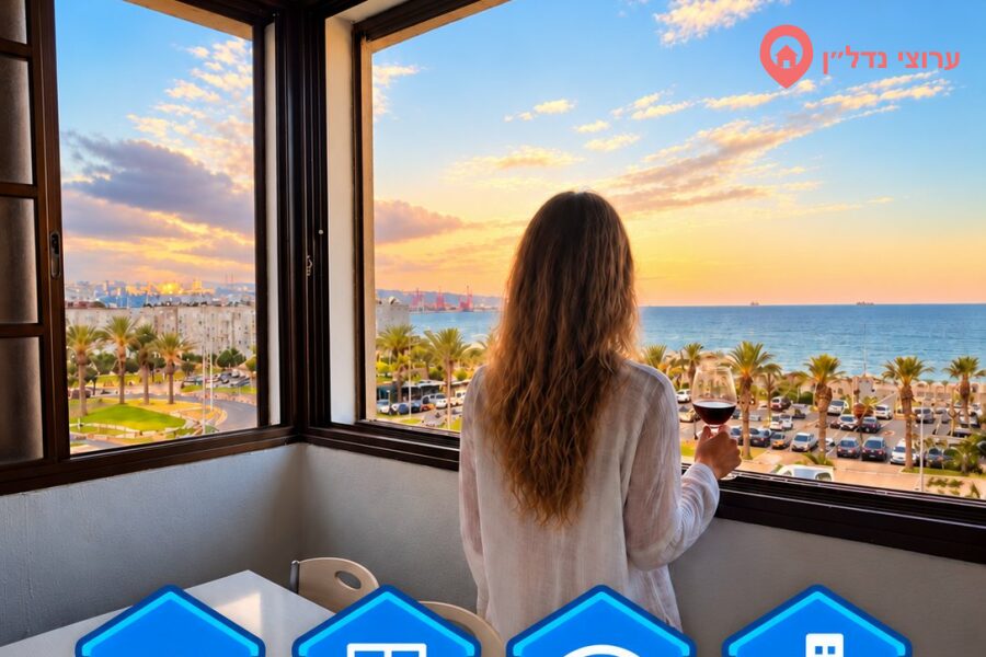 2 комн. квартира, Посуточно, Хайфа, Шдерот Дгания, фото 1 из 8