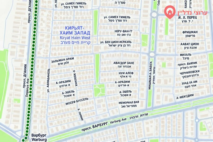 2.5 комн. квартира, Посуточно, Хайфа, Абарбанель, фото 8 из 8